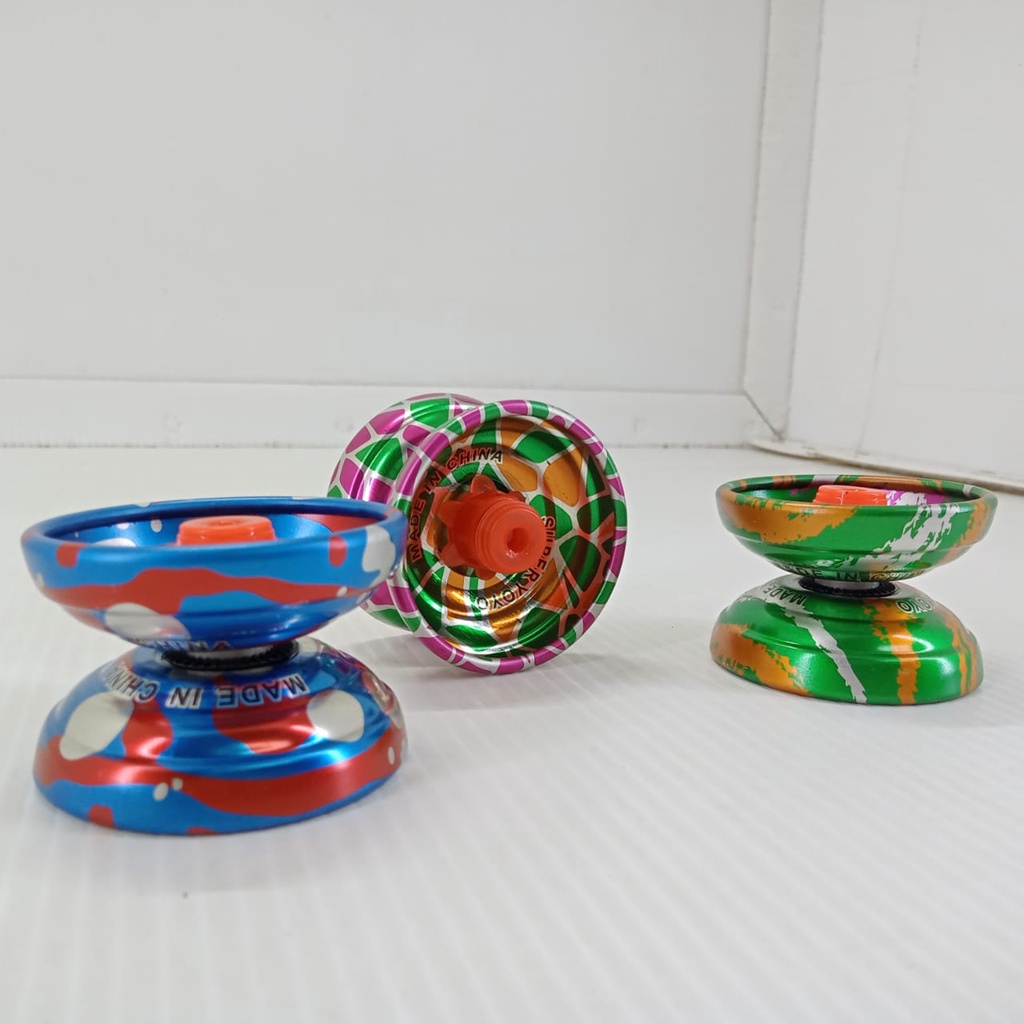 YOYO PELANGI 3 BEARING YOYO CORAK