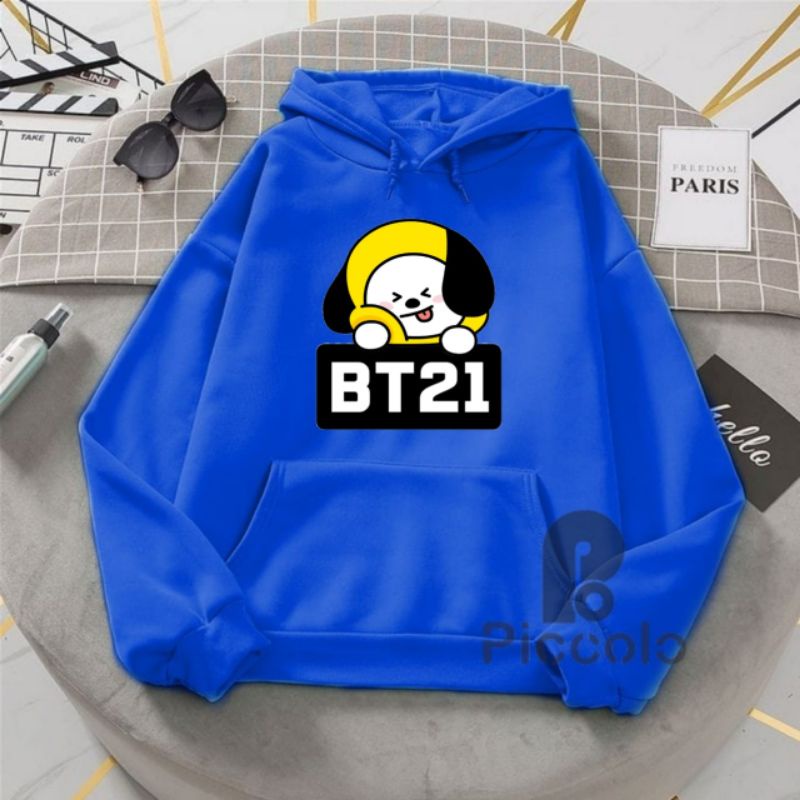 JAKET HOODIE ANAK PEREMPUAN BT21