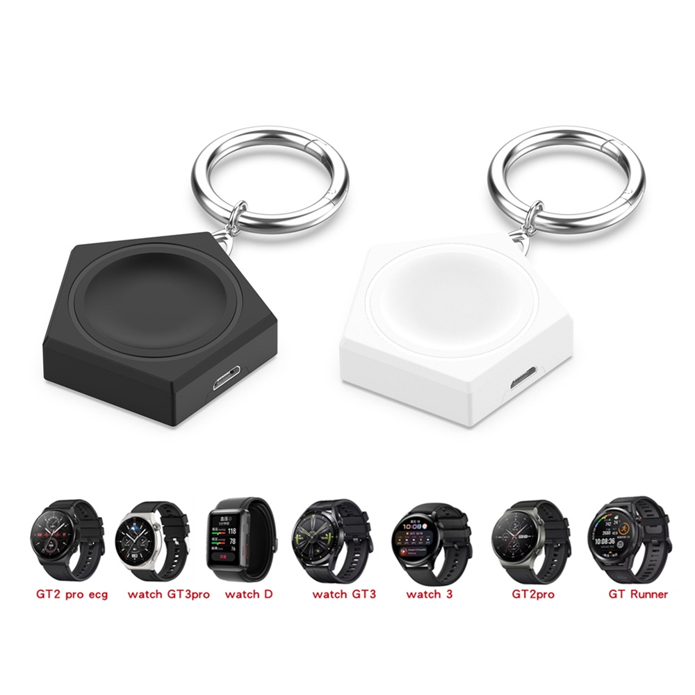 Charging Dock Wireless Portable Ukuran 43MM 46MM / GT3 42MM &amp; 46MM Untuk Huawei Watch 3 GT2