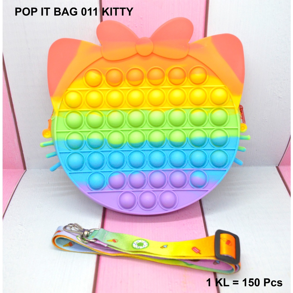 

pop it bag kitty 011 benny tas slempang pop it