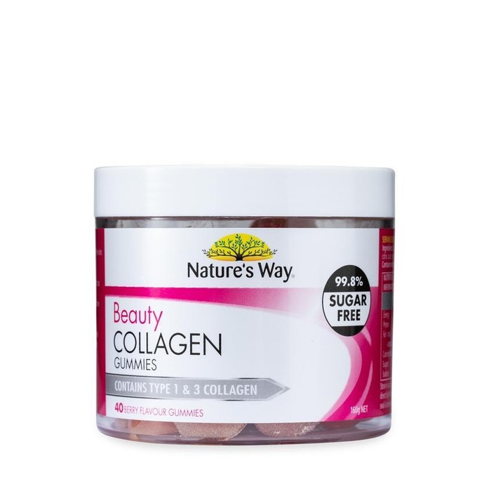 Nature's Way Beauty Collagen Gummies  40 BerryGummies