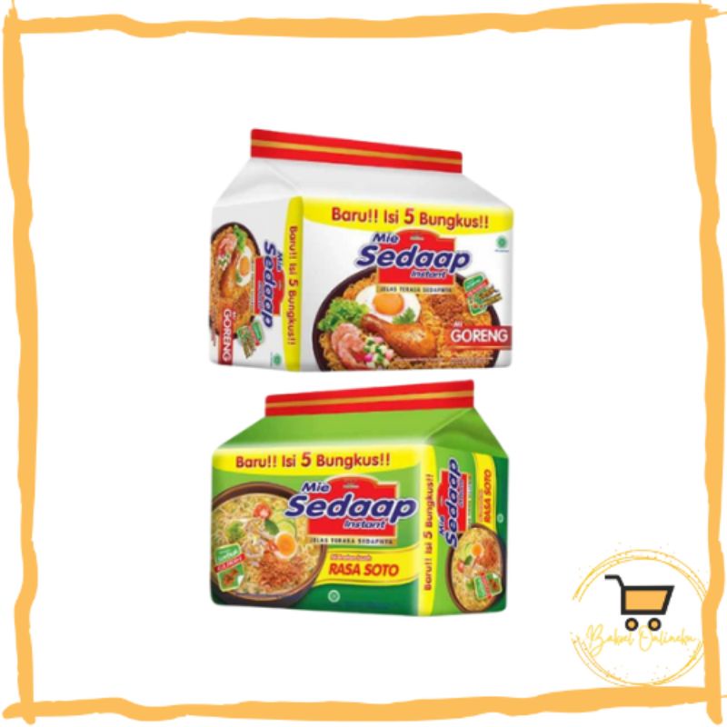 

Mie Sedaap isi 5pcs