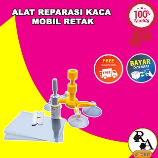 Jual Original Import Repair Kit Lem Kaca Mobil Retak Car Glass Crack Ori Indonesia Shopee Indonesia