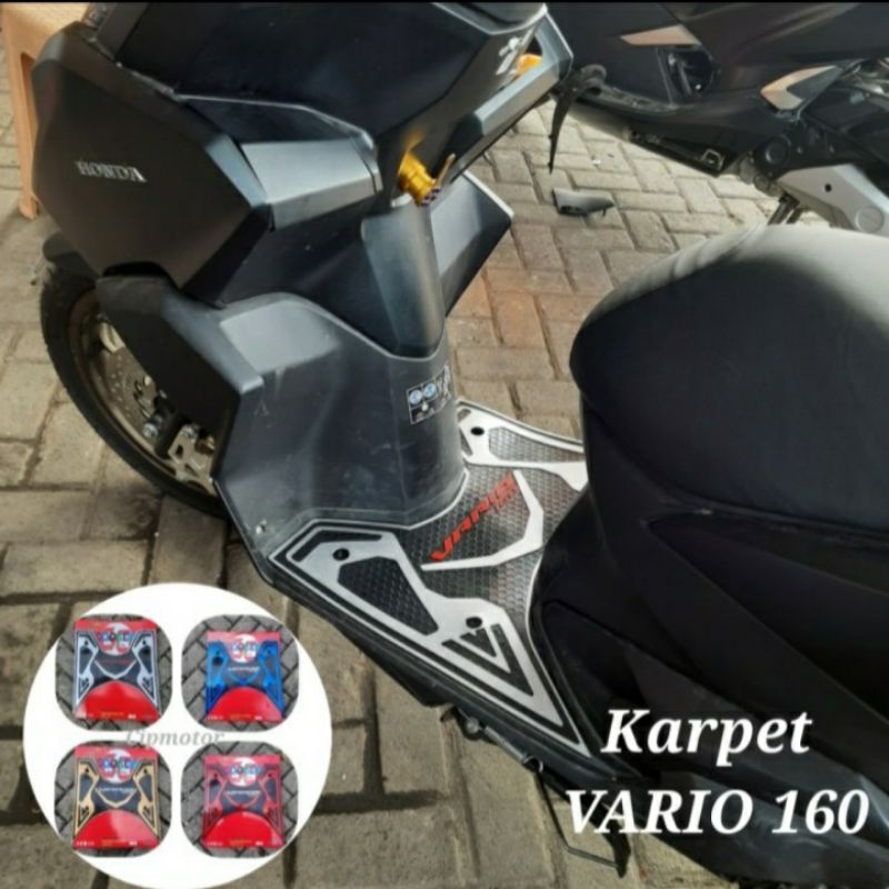 Karpet Vario 160 Pijakan kaki Vario 160 Alas kaki Vario 160 Gookem