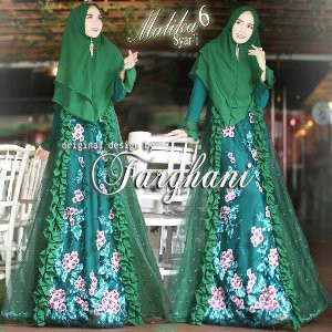 Jual Gamis Syari Malika 6 Original by Farghani READY Diskon