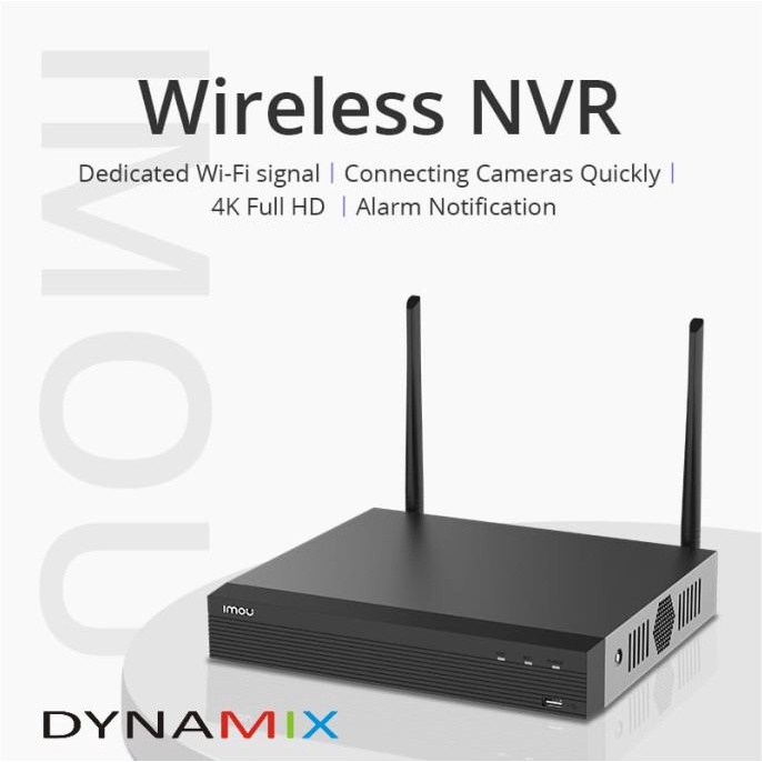 Imou Wireless Recorder NVR 8 Channel ONVIF GARANSI RESMI | Perekam CCTV IMOU