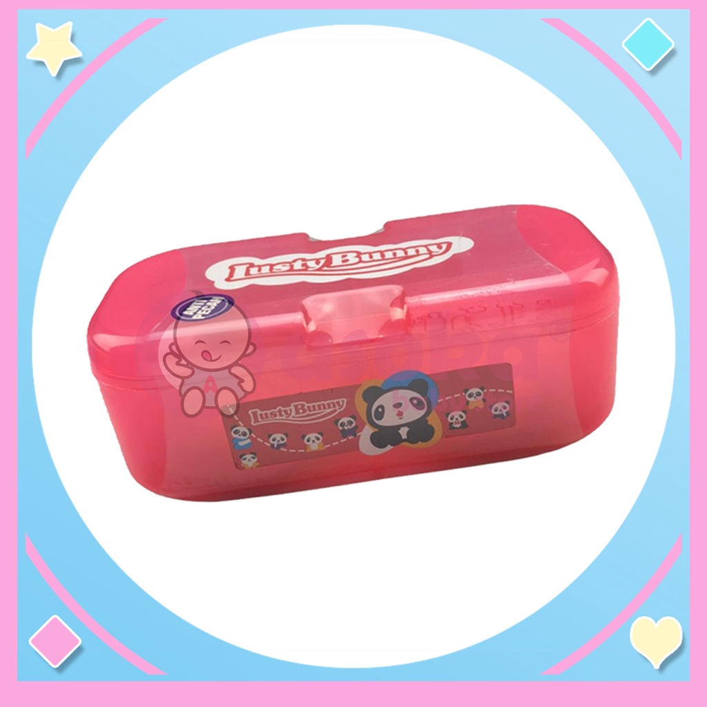 Lusty Bunny Powder Rectangle Case Tempat Bedak Bayi TB-1600 ASOKA