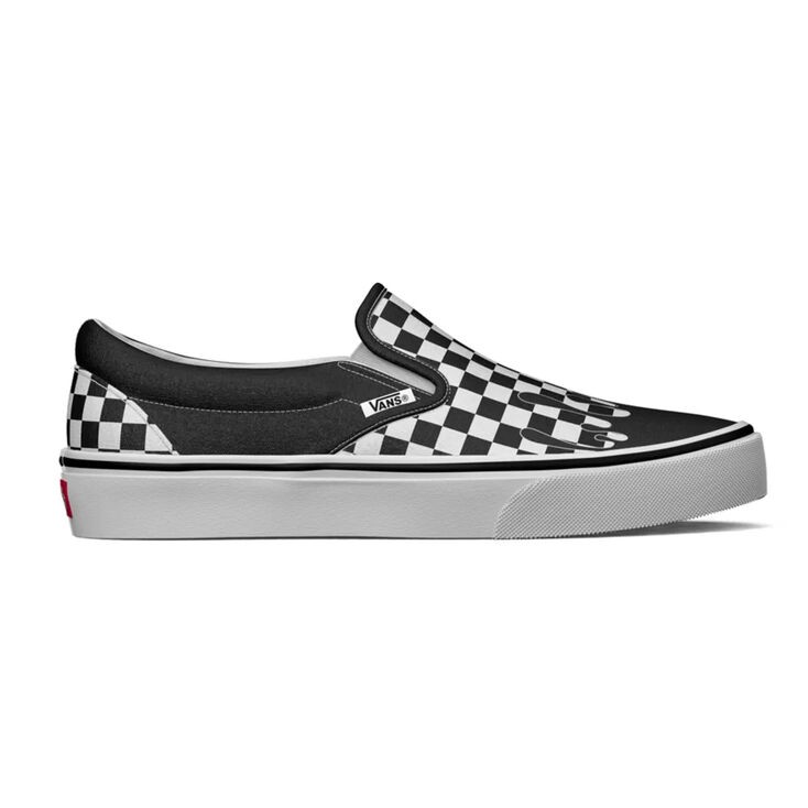 van white checkered