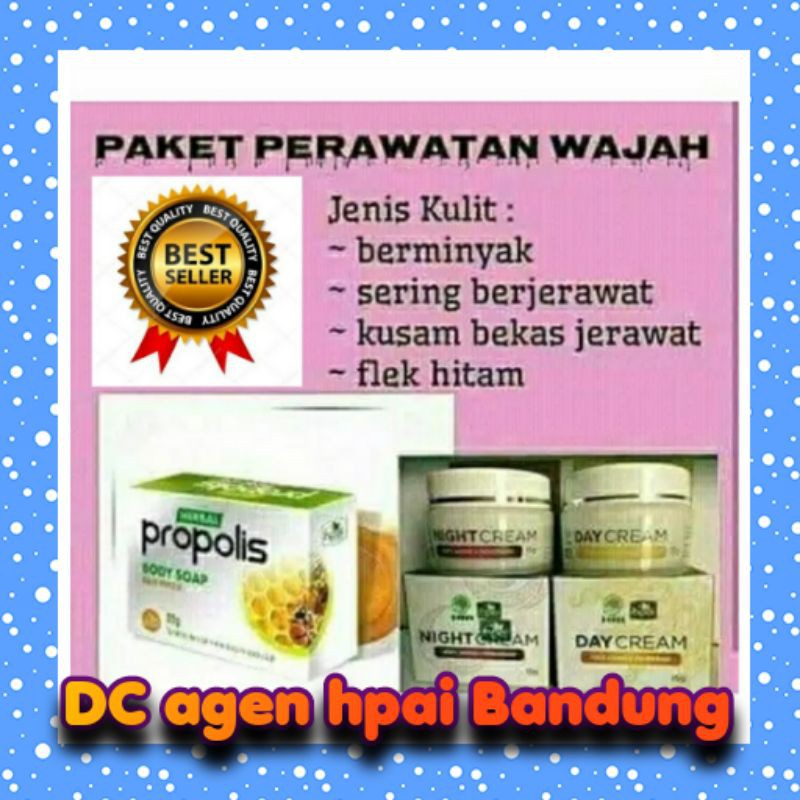 Paket Perawatan Wajah Alami Hpai Hni Pemutih Wajah Tanpa Kimia Pencerah Glowing Obat Jerawat Ampuh Shopee Indonesia