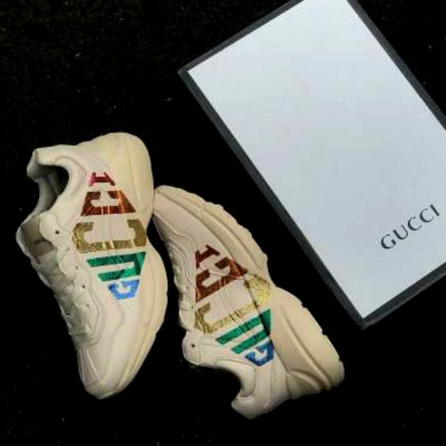 Sepatu Gucci Rhyton X Yunkers Size 36-44 Premium Quality Made In Italy With Box Gucci