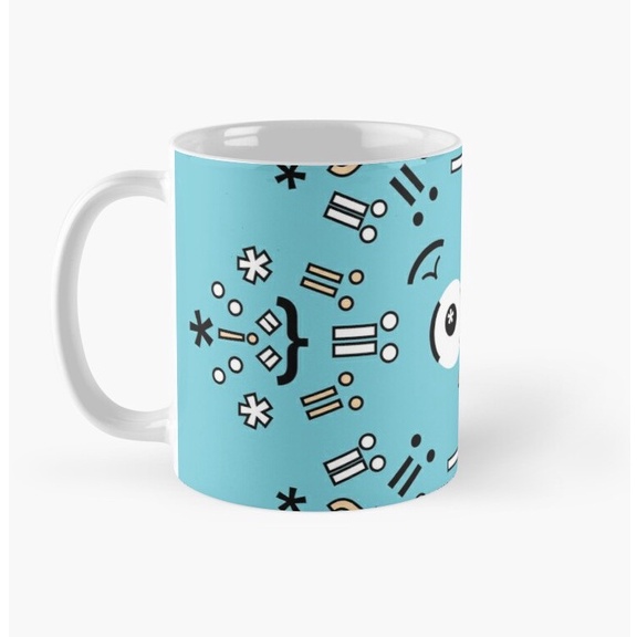 Mug Cangkir GoLang Mandala