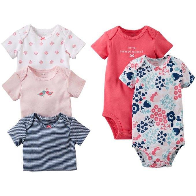 SALE! Baju Bayi Cewek - Jumper Carters / Rich Beibi 5in1