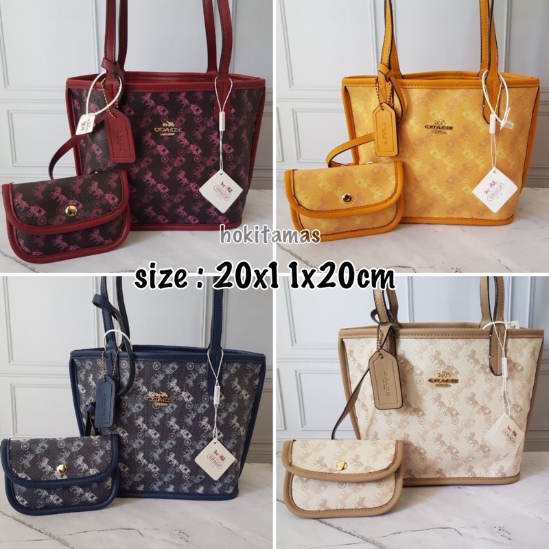 [ READY ] Tas Tote Wanita Coach bag/Tas Wanita Import Terbaru/Tote Wanita/Tote bag/tas tote coach