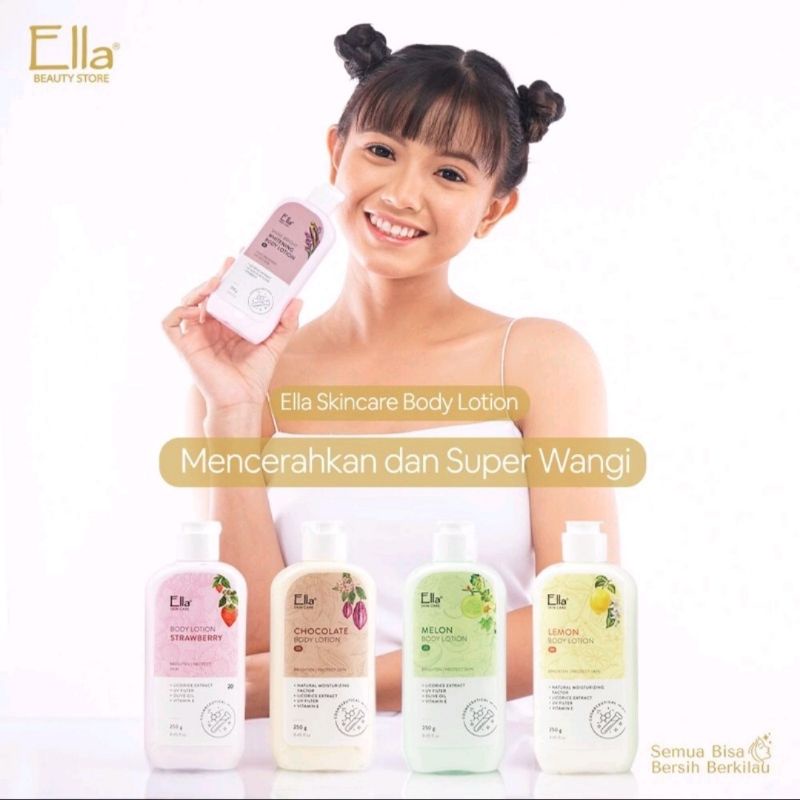 ELLA  Skincare Whitening Body Lotion spf 20 | handbody pemutih pagi