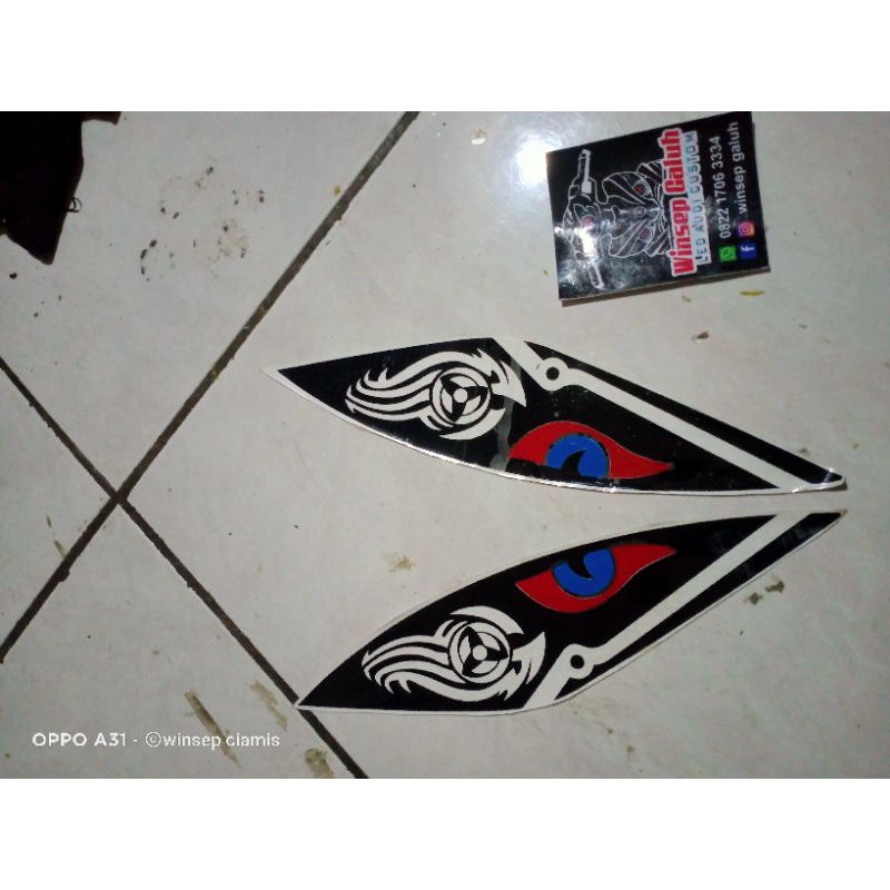 stiker led audi jupiter mx old