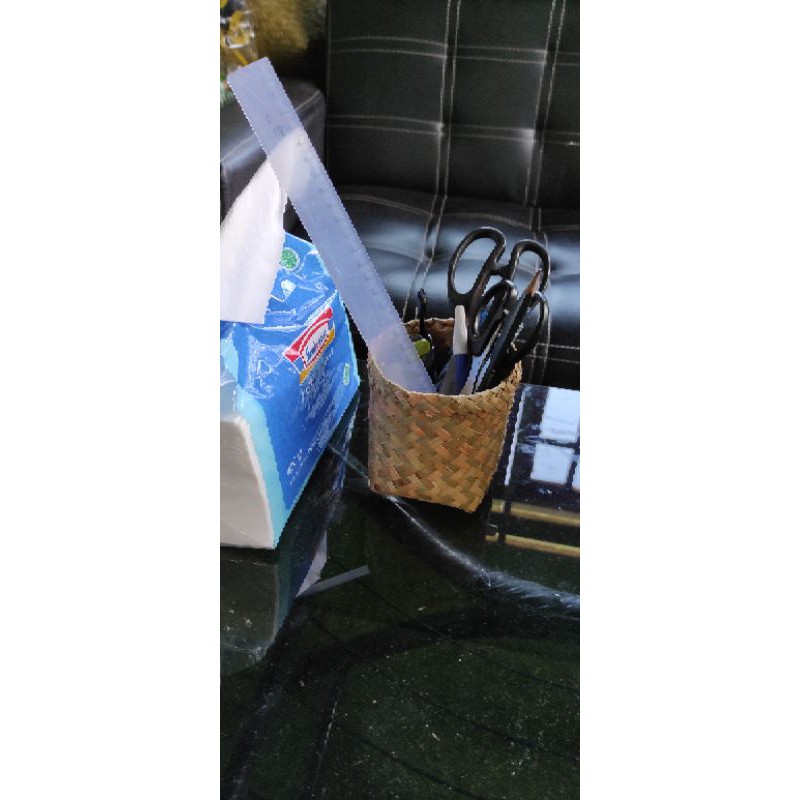 

TEMPAT PENSIL/ATK/ANYAMAN PURUN/WADAH SERBAGUNA
