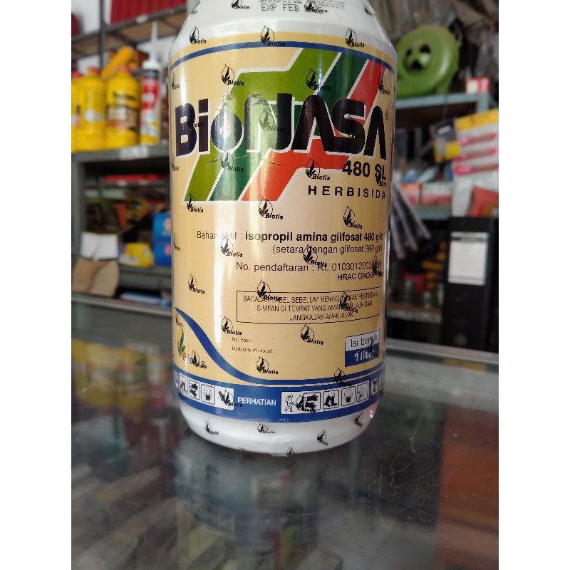 Bionasa 1 liter-obat pembasmi Rumput Bionasa ukuran 1 liter