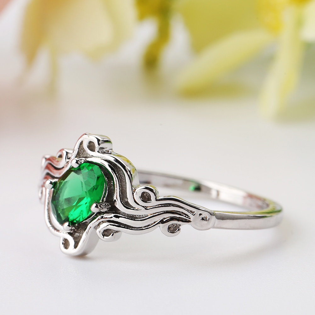 Hu Hu Hu Hu Hu Alat Bantu Pasang Kacamata♡ Cincin Wanita Hias Berlian Imitasi Gaya Elegan Untuk Pesta Pernikahan