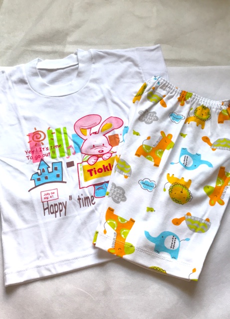 Velvet junior Setelan anak, happy time set (atas+bawahan)
