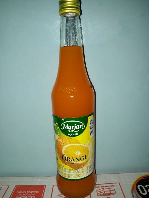 Sirup Marjan 460 Ml Coco Pandan Orange Squash 450 Ml Indonesia