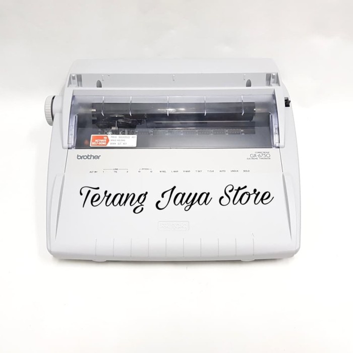 

TERLARIS !!! Mesin Tik Elektrik Brother GX-6750 Mesin Ketik Brother GX-6750