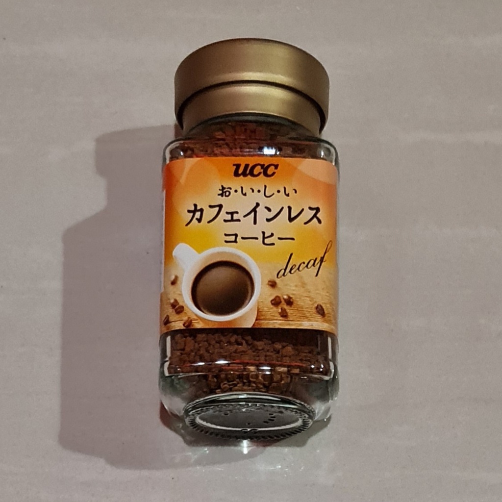 UCC Ueshima Decaf Delicious Caffeineless Instant Coffee 45 Gram