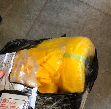 Kantong Jaring Untuk Buah, Sayur, Bawang,buah Polynet Merah Kuning