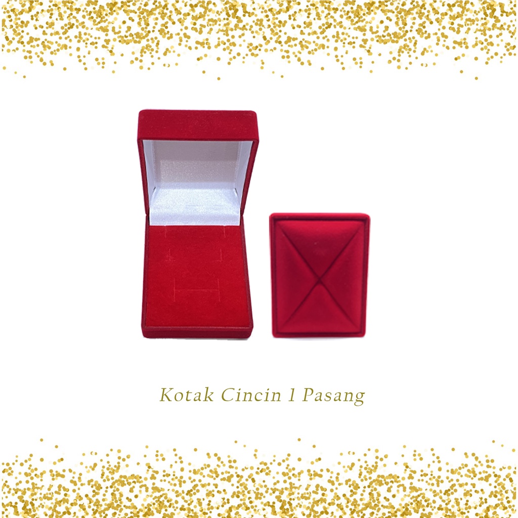 KOTAK PERHIASAN CINCIN LUXURY