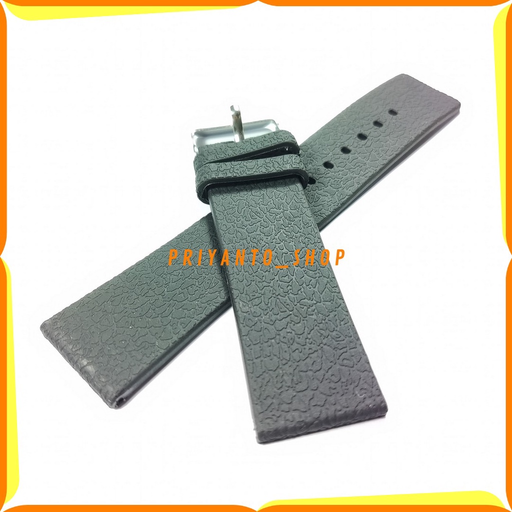 Tali Jam Tangan Rubber Karet Silicone 24mm 2,4cm Kualitas Bagus