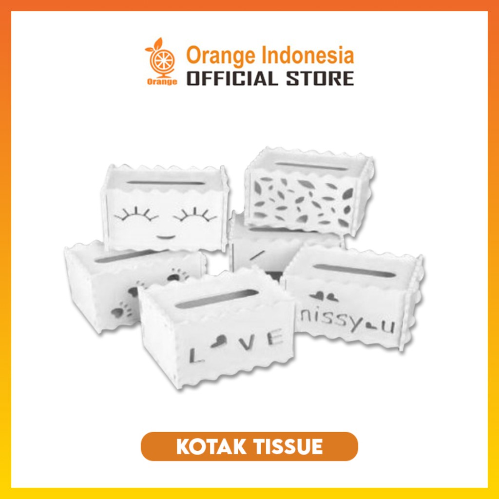 Kotak Tisu Box Tissue Tempat Tisu Vintage Bahan WPC WHFURNITURE