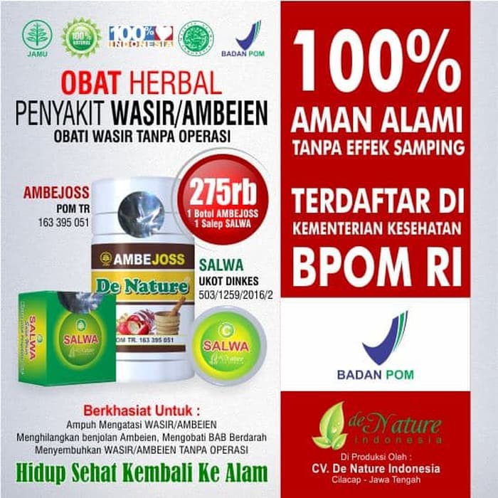 Obat Wasir Atau Ambeien Ampuh Stadium 1 Sampai 4