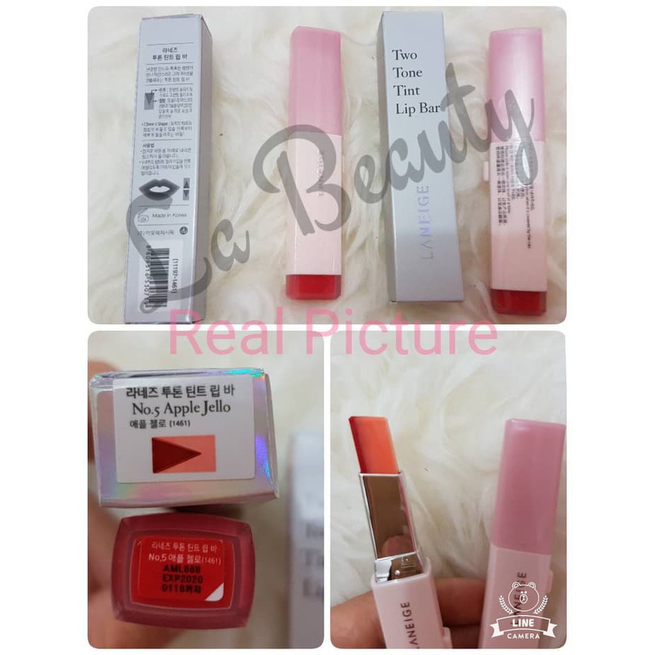 Terbaru Laneige Two Tone Lip Tint Bar Promo