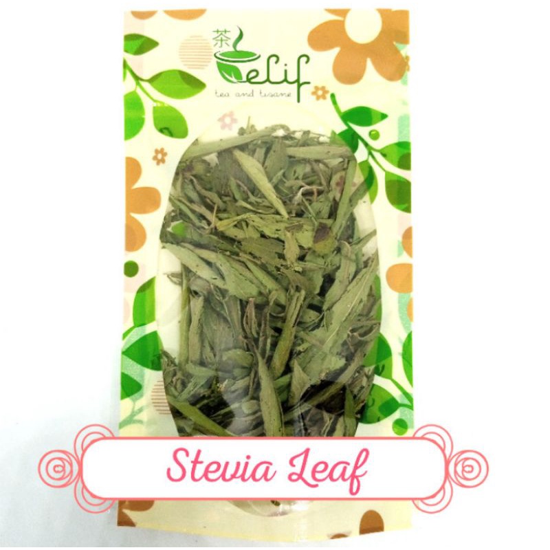 

ELIF TEA Organic Dried Stevia Leaf, Daun Pemanis alami untuk teh