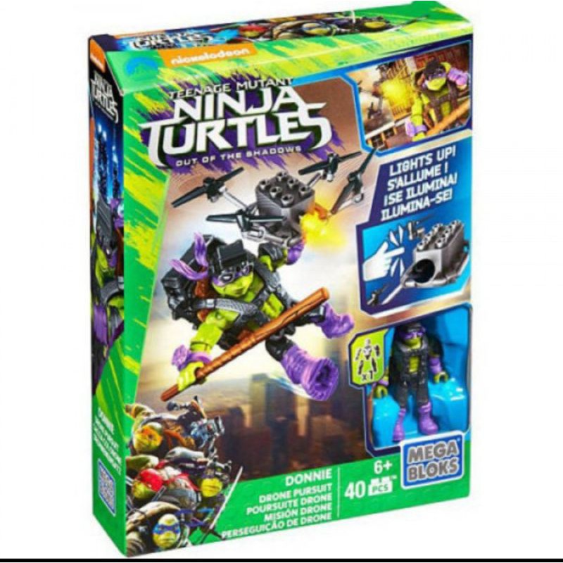 Mainan Anak Mega Block Ninja Turtles/ Mainan figure Ninja Turtles Teenage Mutant