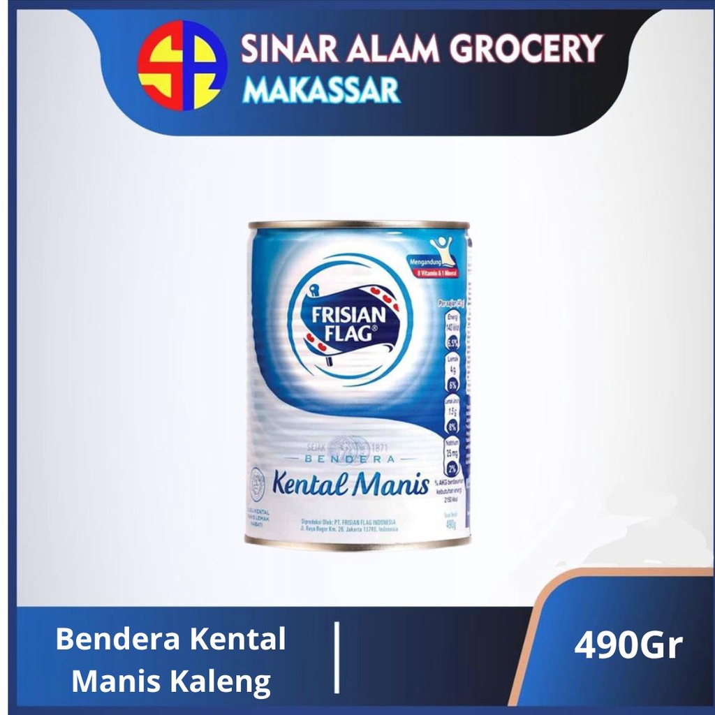 

Bendera Kental Manis Kaleng 490Gr