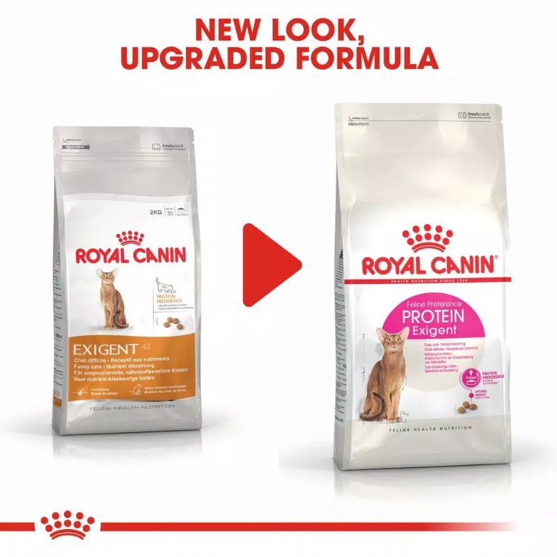 Royal Canin Exigent Protein 2kg Freshpack Makanan Kucing Rewel Pemilih