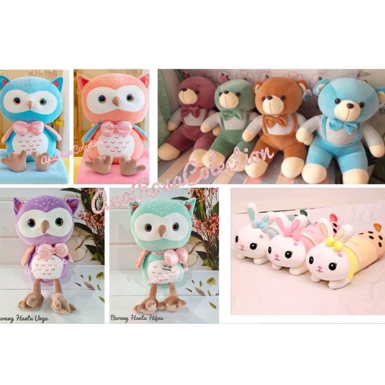 Boneka Selimut (Balmut) Bantal Selimut Motif Karakter Lembut