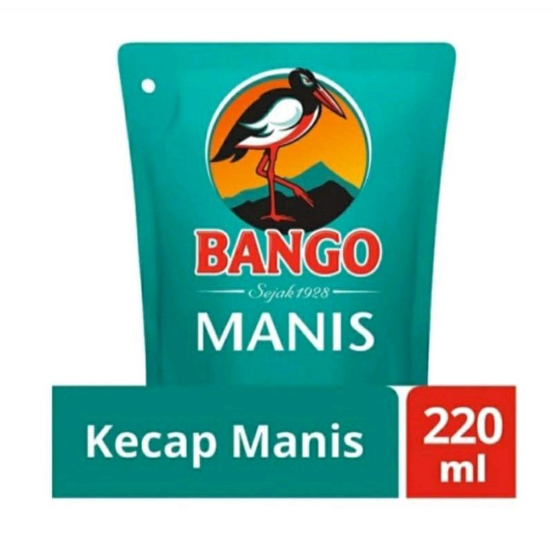 Bango Kecap Manis Kemasan 220ml