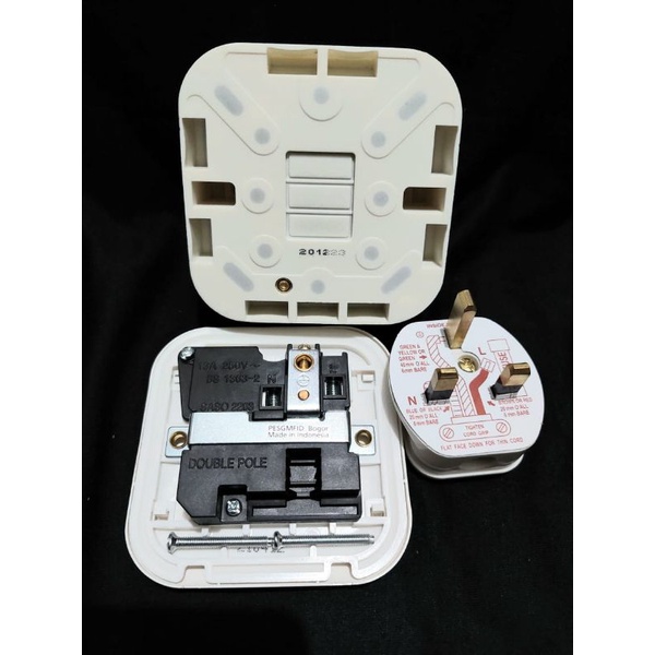 Panasonic Stop Kontak AC Set WBJ1214W-3K / set stopkontak ac panasonic