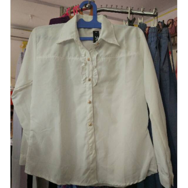 Blouse JUMBO Putih Tulang