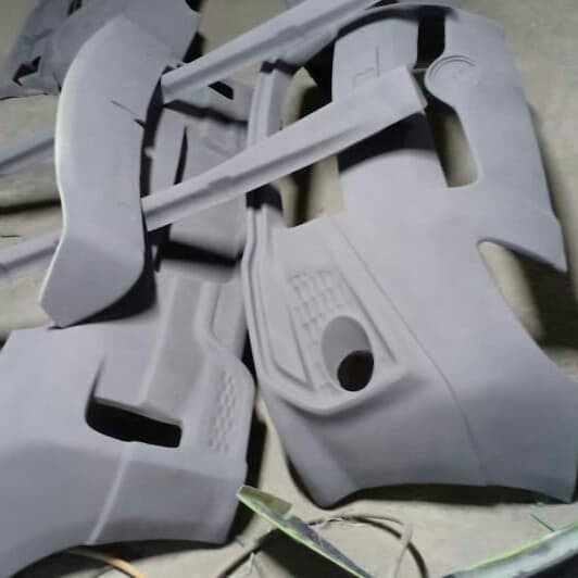 BUMPER Aksesoris bodykit Toyota Yaris 2008 upgrade 2012 trd BODY KIT