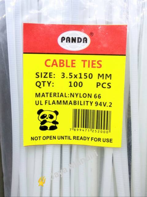 KABEL TIS / CABLE TIES 3.5×150MM