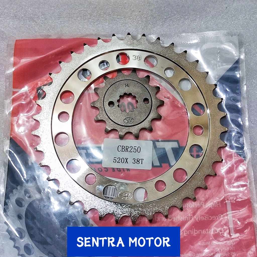 Gear CBR 250 R CBU TK 520 Depan & Belakang - Gear Depan Belakang Khusus CBR 250 R CBU, CBR Thailand 