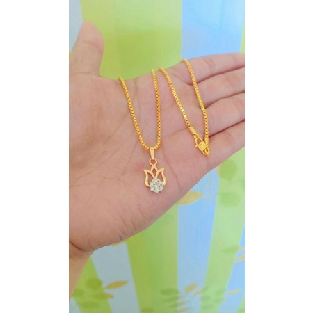 Kalung Xuping lapis emas 18 karat