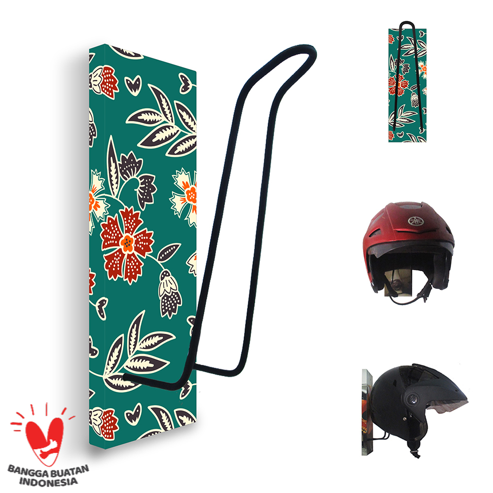 GANTUNGAN HELM - TEMPAT HELM - Rak HELM MOTOR - BATIK 105