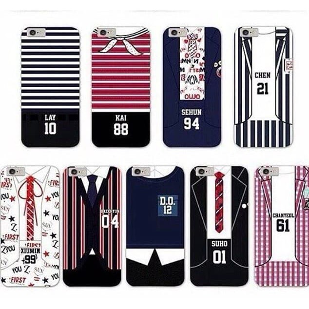 Custom Case EXO Kpop Korea Hp Handphone Iphone Samsung Zenfone LG A183