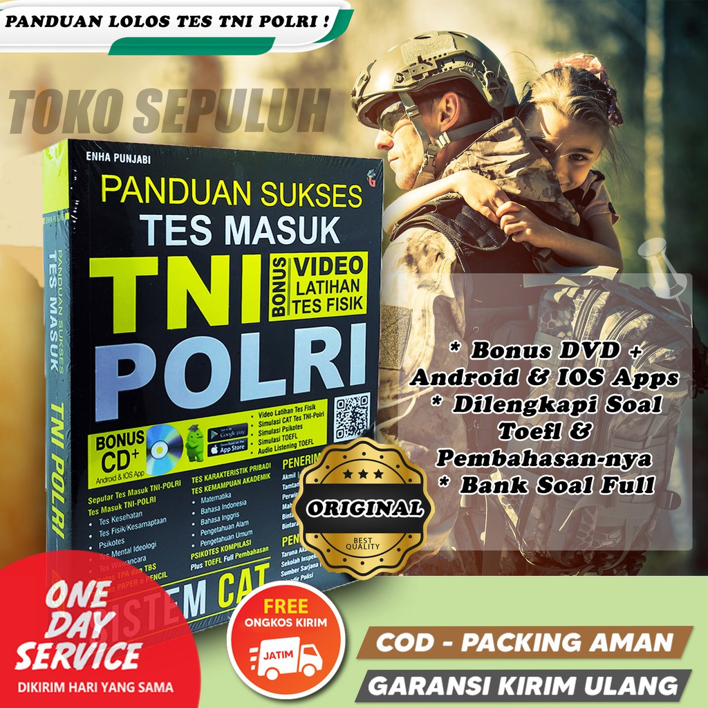 Jual Buku Tni Polri Buku Psikotes Tni Polri Panduan Sukses Tes