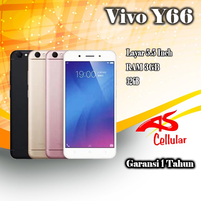 Vivo V5 Lite / Y66 3/32GB NEW Original Bergaransi Vivo Murah | Shopee