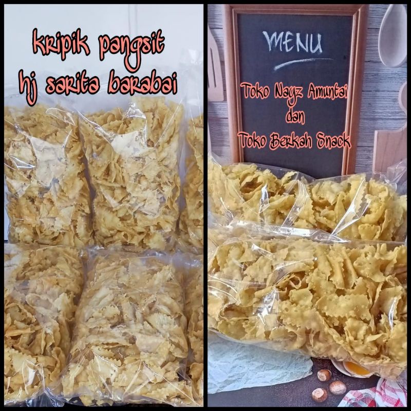 

KERIPIK PANGSIT HJ SARITA