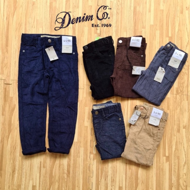 denim & co corduroy pants